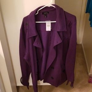 Dark Purple Coat